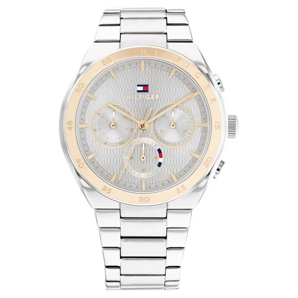 Tommy Hilfiger Quartz Multifunction Silver Dial Stainless Steel Strap Watch for Women th1782574 Women's Watch