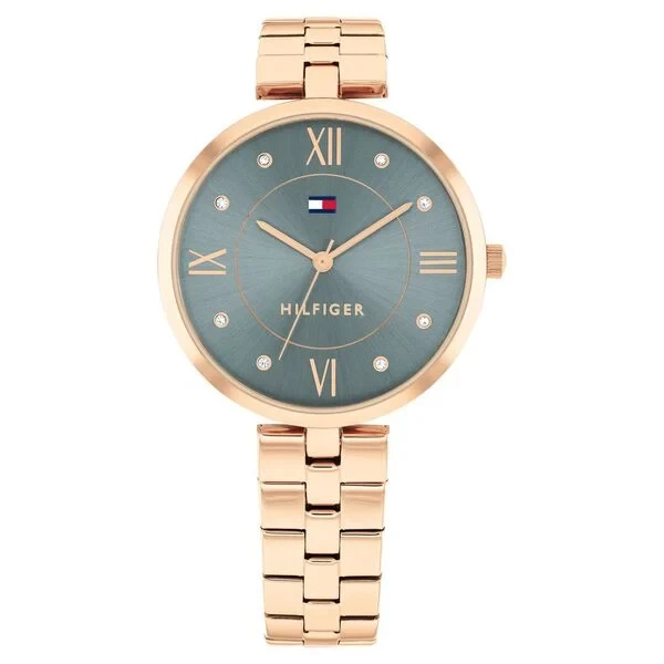 Tommy Hilfiger Quartz Analog Blue Stainless Steel Strap for Women th1782686 Women's Watch
