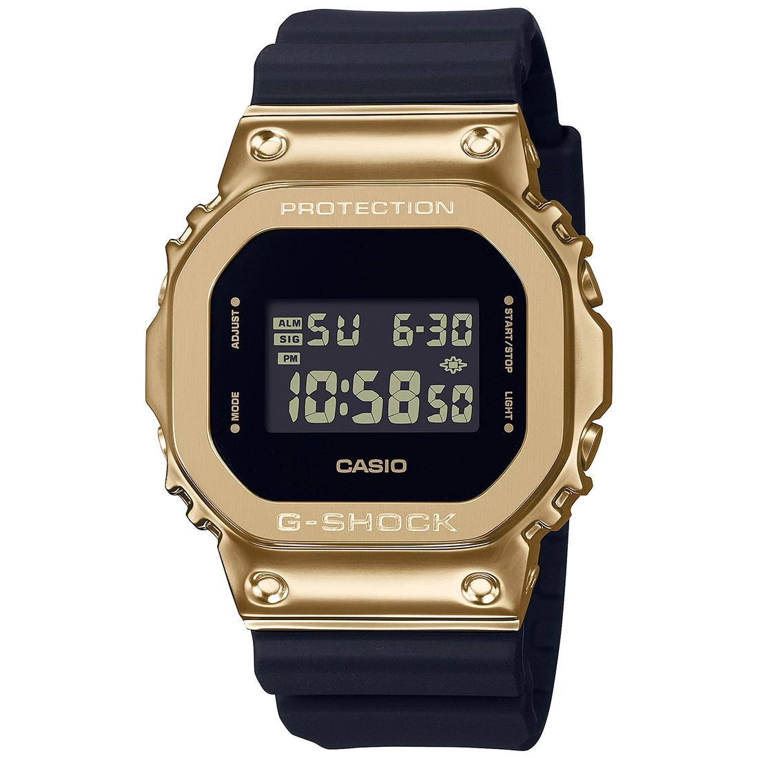 G-SHOCK GM-5600G-9DR - G1277 Black Gold Digital Watch