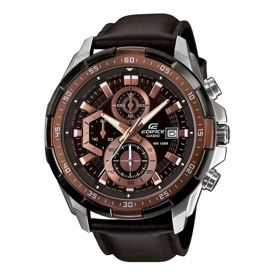 EDIFICE EFR-539L-5AVUDF - EX194 Brown Chronograph - Men's Watch
