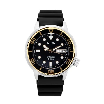 AL4250X1 Black Rotating Bezel Automatic Watch