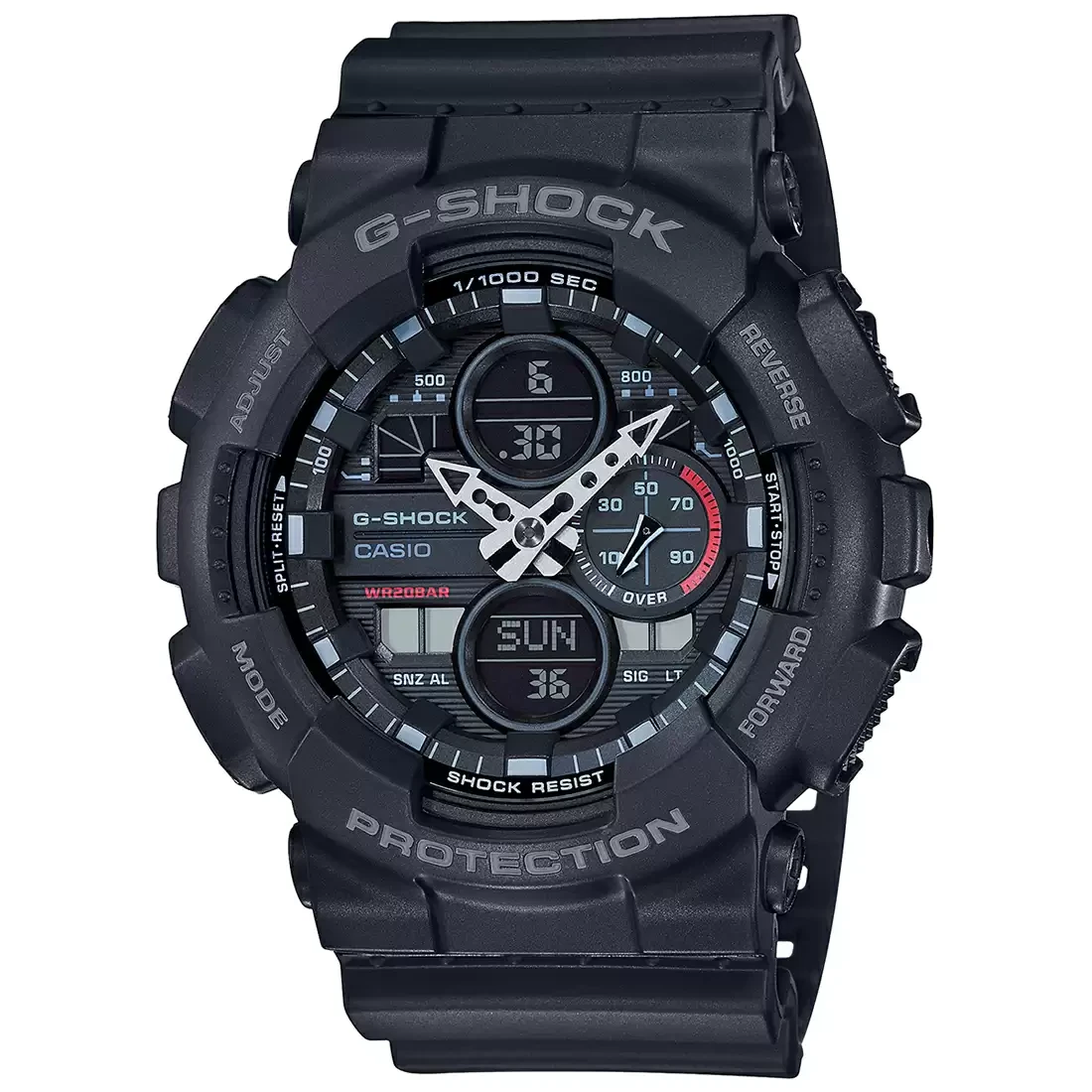 G-SHOCK GA-140-1A1DR - G975 Black Analog-Digital - Men's Watch