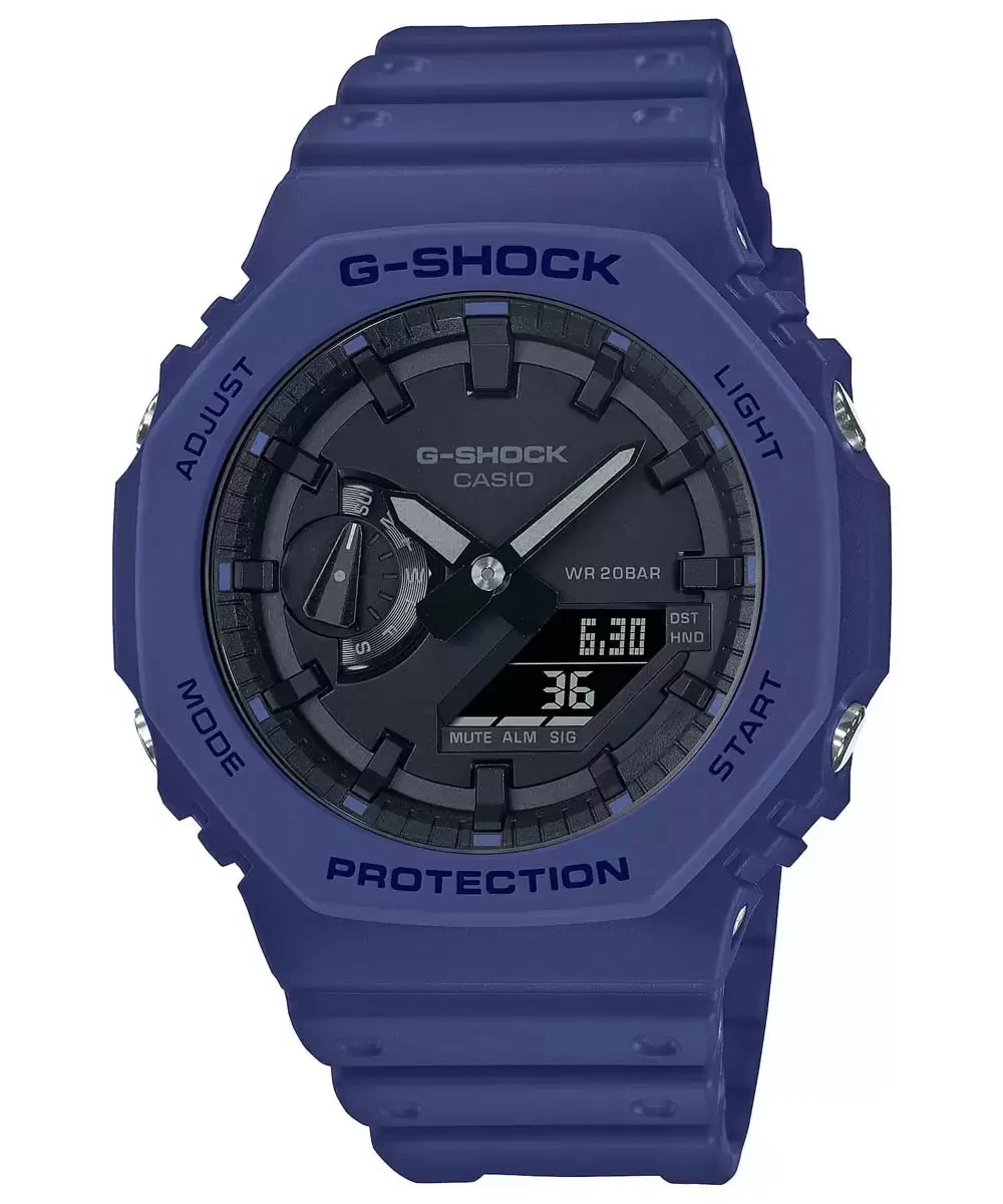 G-SHOCK GA-2100-2ADR - G1156 Blue Carbon Core Guard - Men's Watch